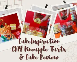 CakeInspiration's Irresistible CNY Pineapple Tarts and Cake: A Delectable Review